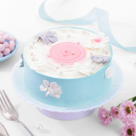 Pastel Blossom Delight Cake (1 kg)-picture-32