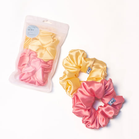 Peachy Lemonade Scrunchie Set Of 2-image-22