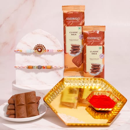 Peacock Elegance Rakhi Hamper-picture-33
