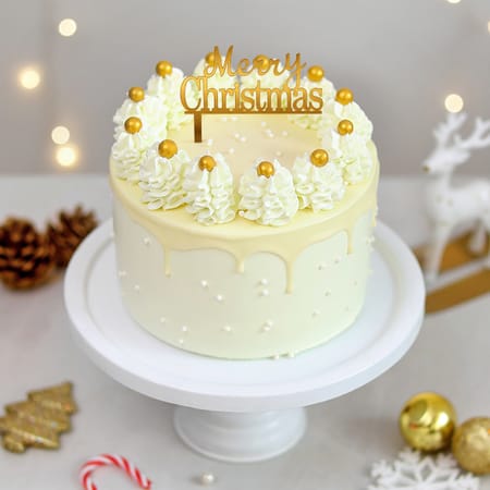 Pearlwhirl Merry Christmas Luxe Cake-picture-38
