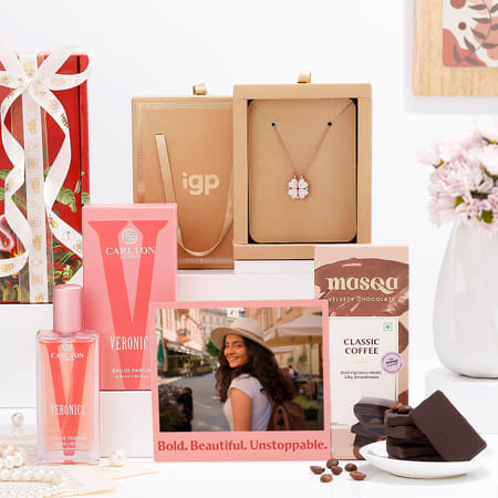 Personalized Bold And Beautiful Gift Hamper For Her-image-40