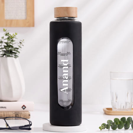 Personalized Borosilicate Glass Water Bottle For Him-picture-12
