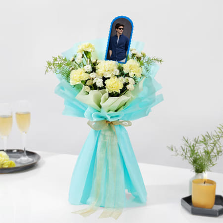 Personalized Carnation Sunshine Bouquet-picture-32