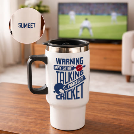 Personalized Cricket Vibes Travel Mug-picture-13