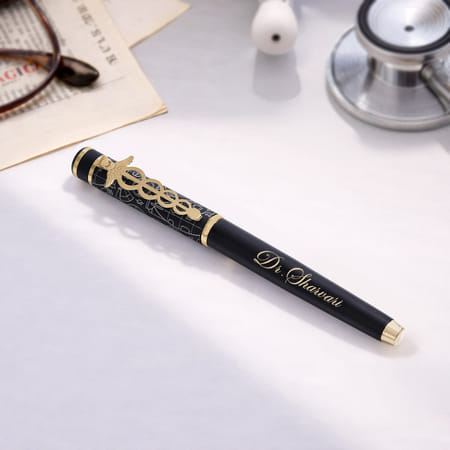 Personalized Doctor Clip Rollerball Pen-picture-10