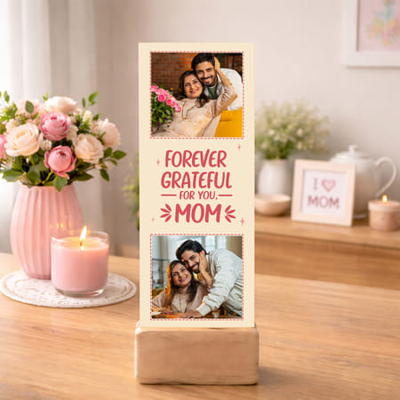 Personalized Forever Grateful Mother's Day Frame-picture-34