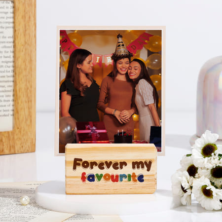Personalized Forever My Favourite Photo Stand-image-25