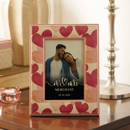 Personalized Heart-Themed Photo Frame For Couples-picture-10
