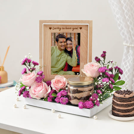 Personalized Heartfelt Arrangement For Sister-picture-19