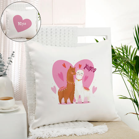 Personalized Llama Love Cushion-picture-10