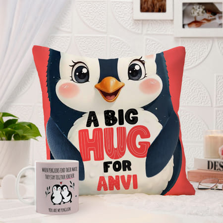 Personalized Penguin Love Valentine Combo-picture-20