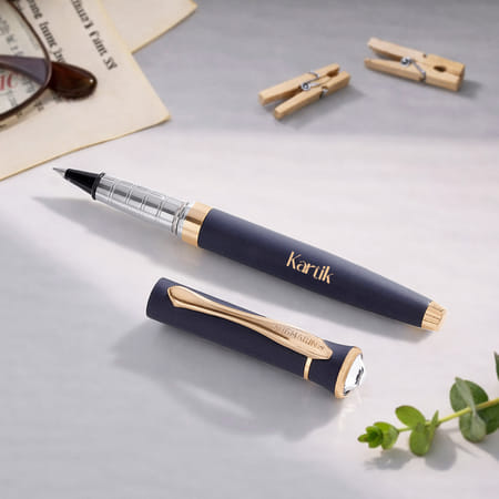 Personalized Rollerball Pen with Diamond Top Design-picture-37
