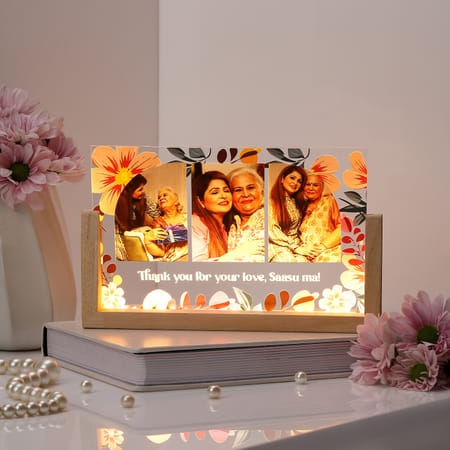 Personalized Saasu Maa's Love Light Frame-picture-14