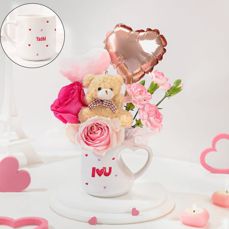 Personalized Valentine's Day Mug Arrangement-picture-23