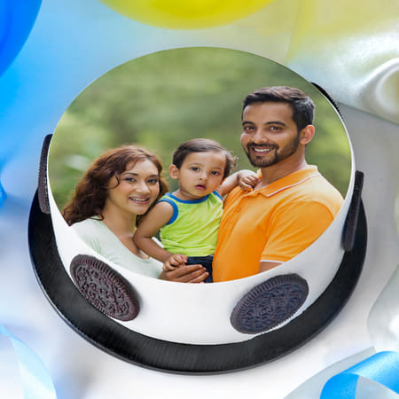 Photo Cake for Family (1 Kg)-picture-31