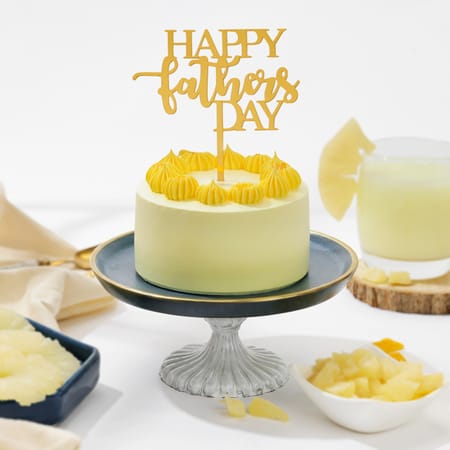 Pineapple Love Father's Day Bento Cake-picture-47