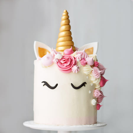 Pink Blossom Unicorn Cake (2.5 Kg)-picture-12