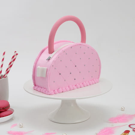 Pink Handbag Cake (3 Kg)-picture-21