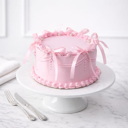 Pink Vintage Ribbon Cake-picture-20