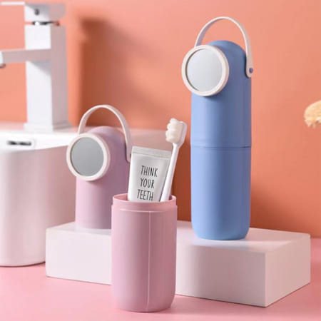 Portable Toothbrush Holder - Assorted - Single Piece-image-5
