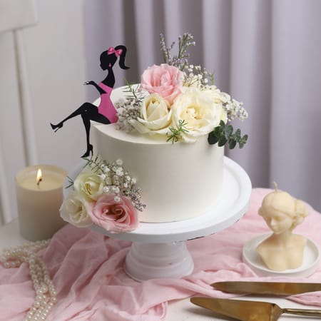 Pure Bloom Bride-To-Be Cake (1 Kg)-picture-15