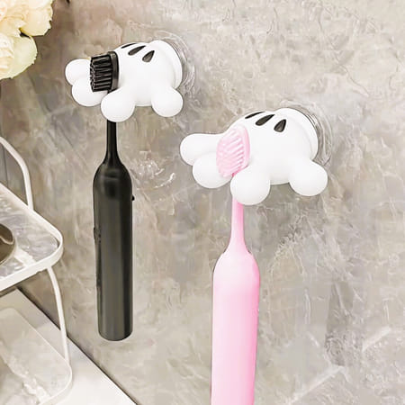 Quirky Palm-Shaped Toothbrush Holder - Assorted - Single Piece-image-26