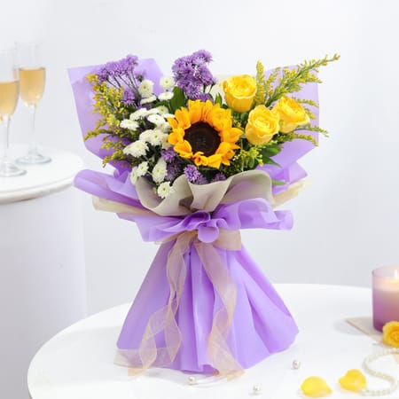 Radiant Harmony Flower Bouquet