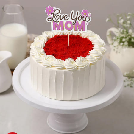 Red Velvet Cake For Mother's Day