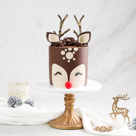 Reindeer Chocolate Cake (1 Kg)-picture-21
