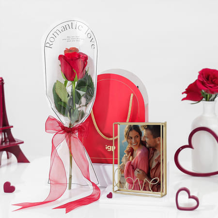 Romantic Love Personalized Valentine's Day Gift Combo-picture-31