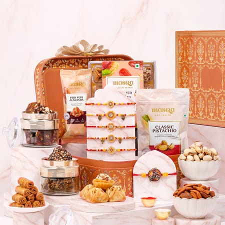 Royal Family Rakhi Gift Hamper-picture-53