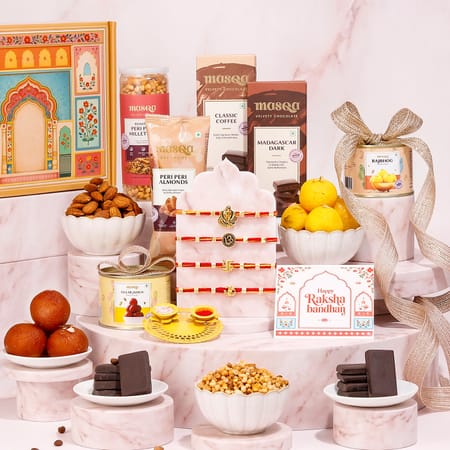 Sacred Family Rakhi Gift Hamper-picture-26