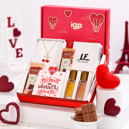 Shimmering Love Valentine's Day Gift Hamper