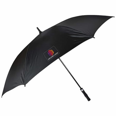 Sleek Auto-Open Golf Umbrella - Black-picture-29