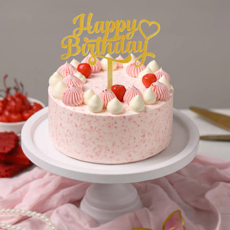 Strawberry Vanilla Birthday Cake-picture-31