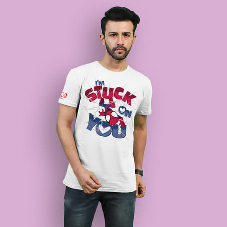 Stuck On You Spidey Personalized Tshirt-picture-30