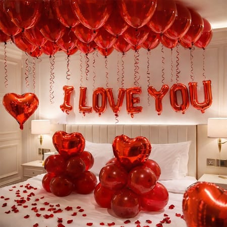 Stunning I Love You Balloon Decor-image-48