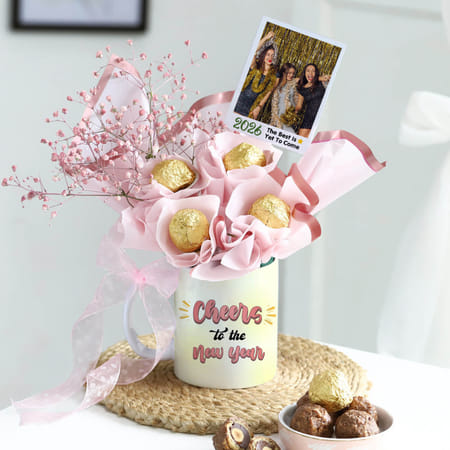 Sweets And Smiles New Year Arrangement - Personalized-image-9