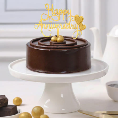 Swiss Choco Truffle Anniversary Cake-picture-40