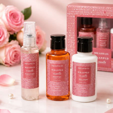 The Love Co. Vanilla Bath & Body Gift Set-image-29