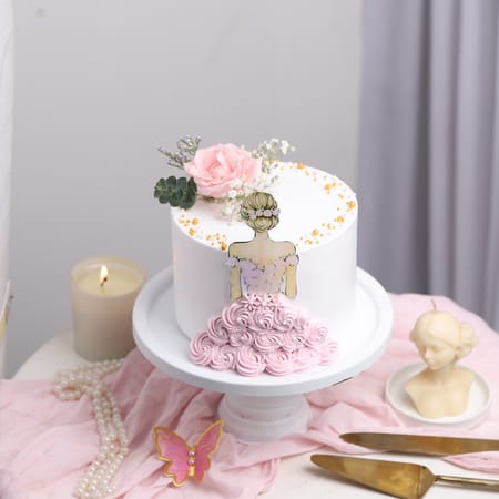 Timeless Bride-To-Be Cake (1 Kg)-image-23