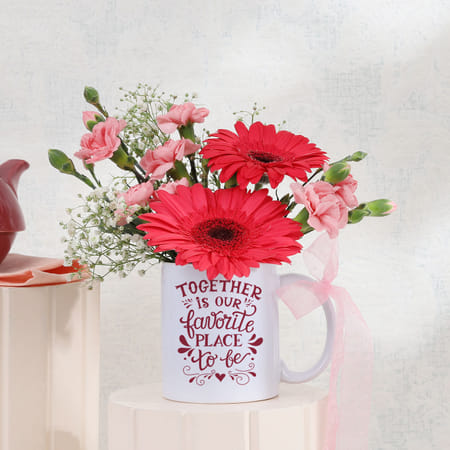 Together Forever Mug Arrangement-image-0