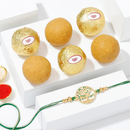 Traditional Sweets Rakhi Hamper-picture-31