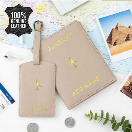 Travel Companion Personalized Combo - Grey-image-16