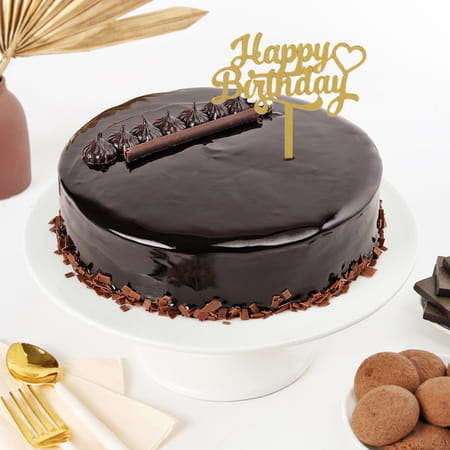 Truffle Decadence Birthday Cake (1 Kg)-picture-30