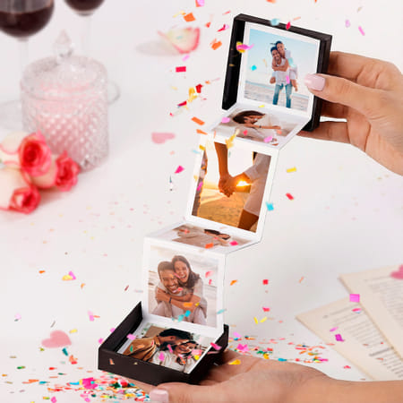 Unique Personalized Photo Pop-up Box