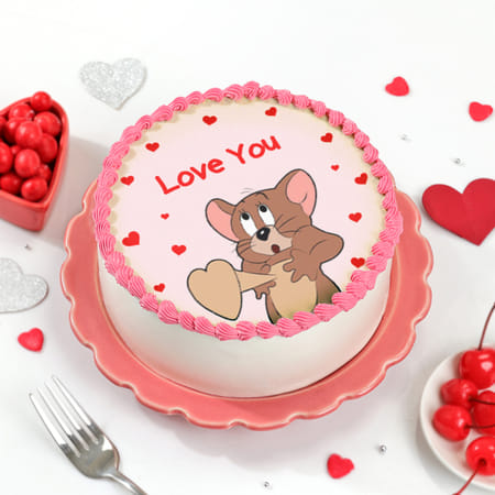 Valentine Bliss Cake ( 1 Kg)-picture-26