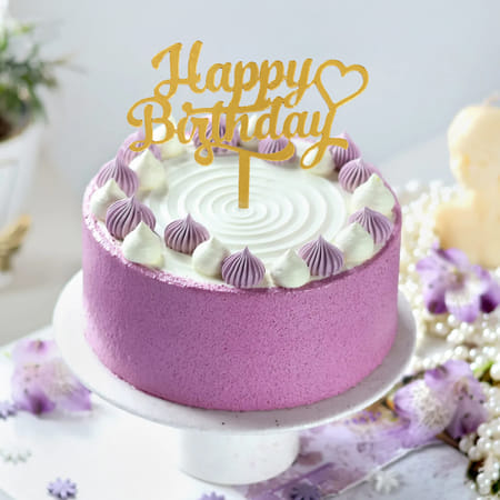 Vanilla Blueberry Birthday Cake - 450g-picture-34