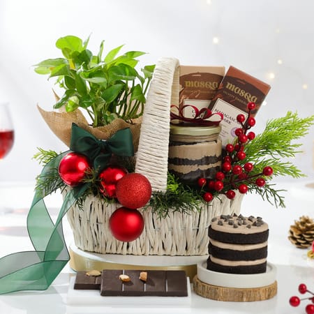 Whispers Of Christmas Joy Gift Basket-picture-34