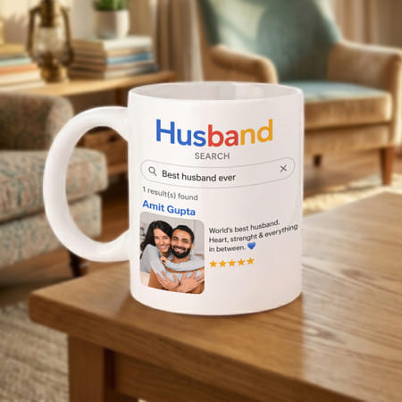 World's Best Husband Personalized Cermaic Mug-image-41